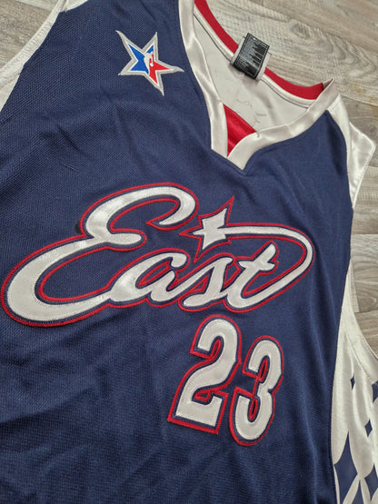 LeBron James Authentic NBA All Star Jersey Size Large