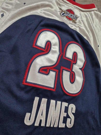 LeBron James Authentic NBA All Star Jersey Size Large