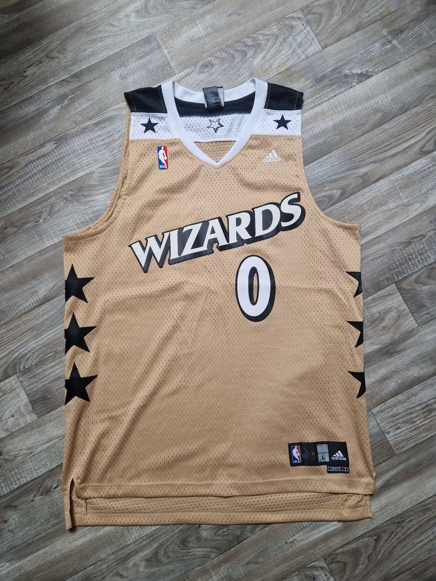 Gilbert Arenas Washington Wizards Jersey Size Large