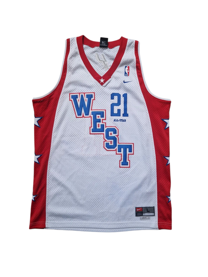 Tim Duncan NBA All Star 2004 Jersey Size Large