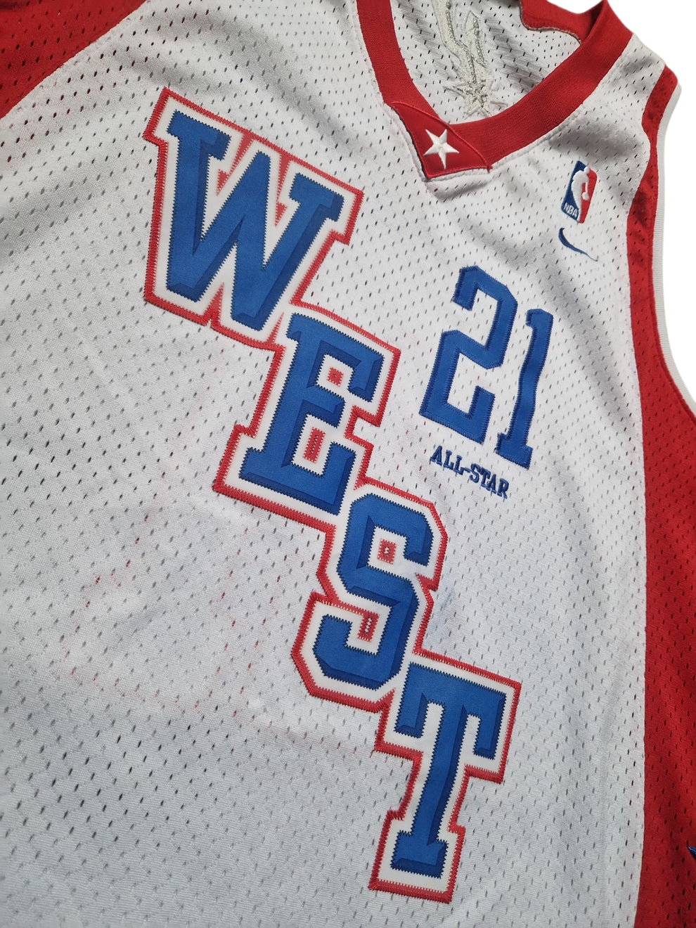 Tim Duncan NBA All Star 2004 Jersey Size Large