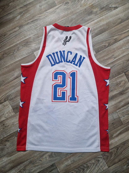 Tim Duncan NBA All Star 2004 Jersey Size Large