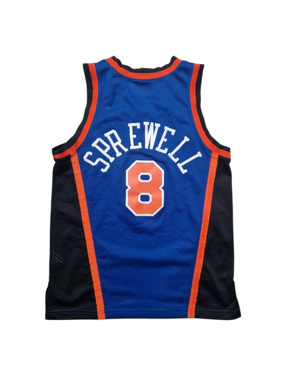 Latrell Sprewell New York Knicks Jersey Size Medium