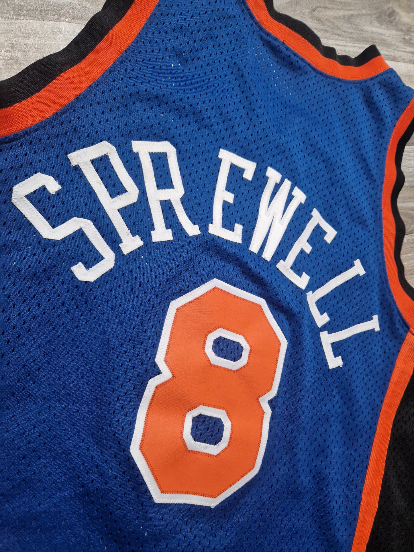 Latrell Sprewell New York Knicks Jersey Size Medium