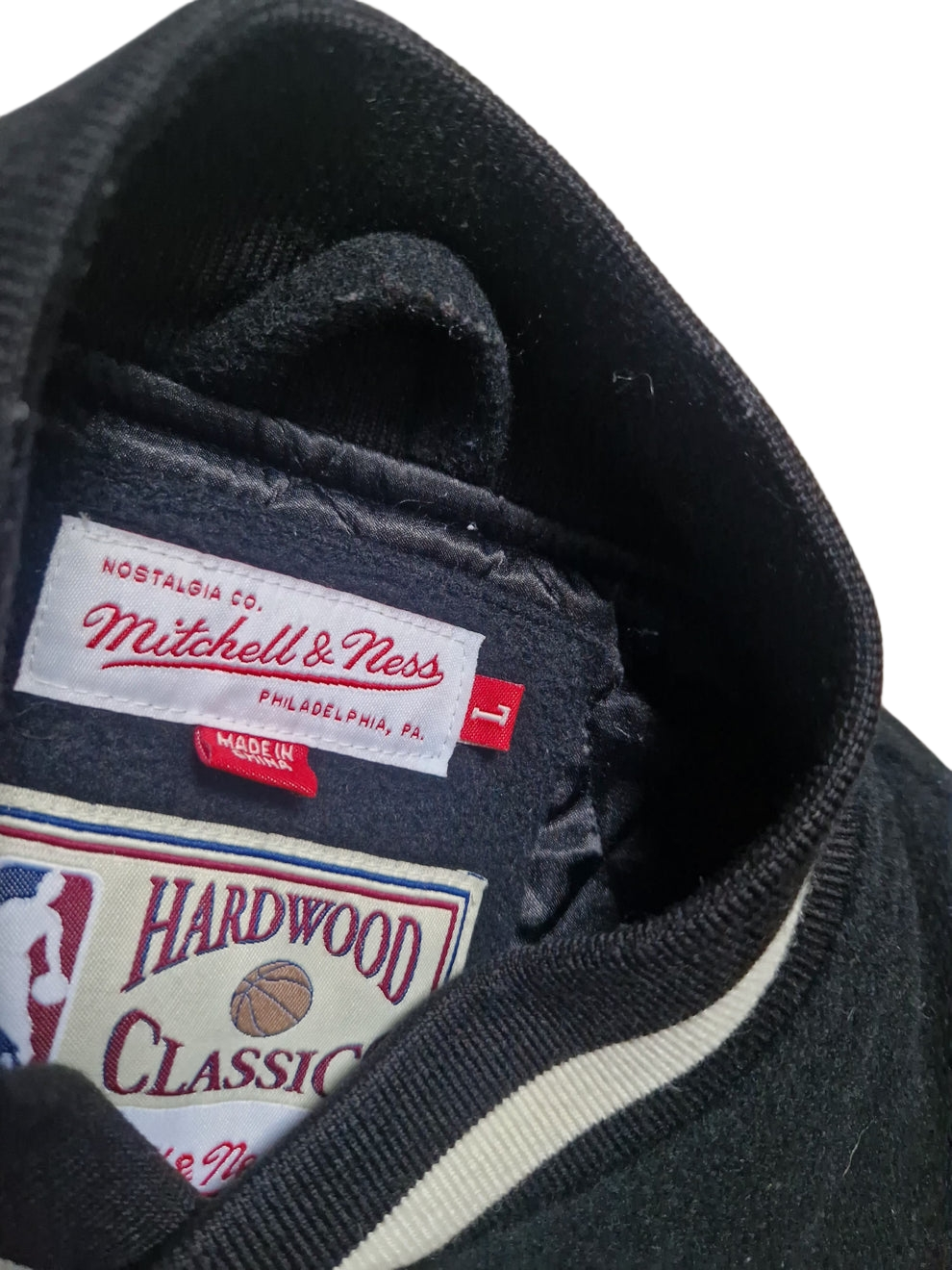 Toronto Raptors Wool Jacket Size Large