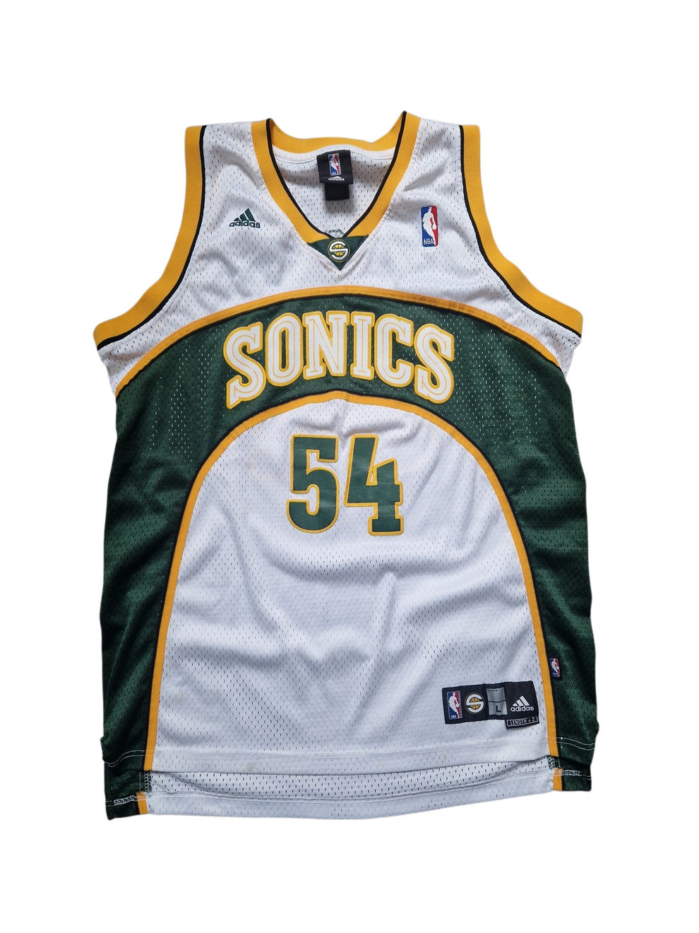 Chris Wilcox Seattle Supersonics Jersey Size Large