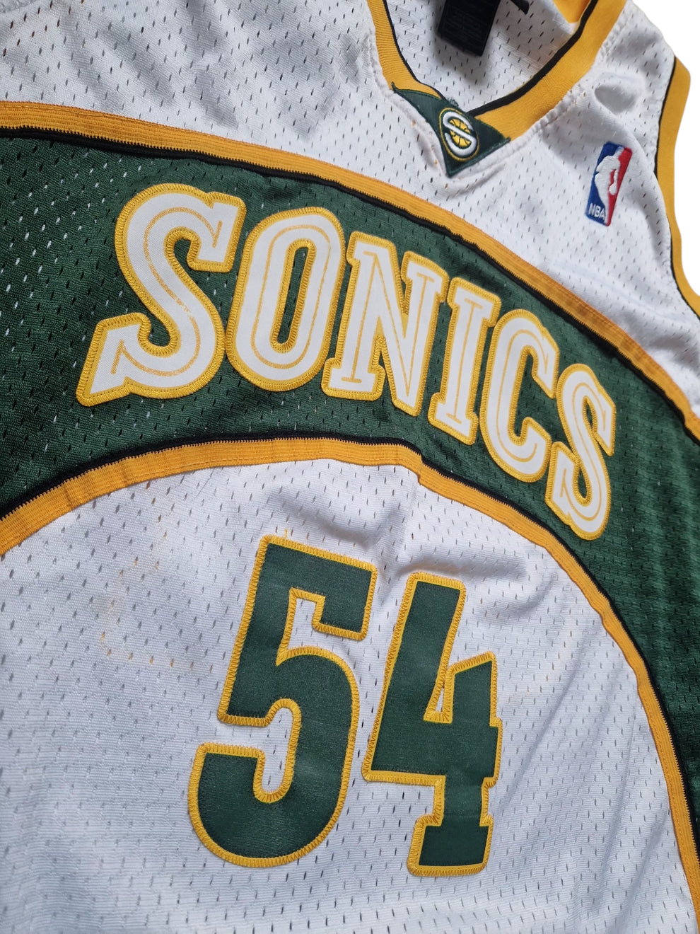 Chris Wilcox Seattle Supersonics Jersey Size Large