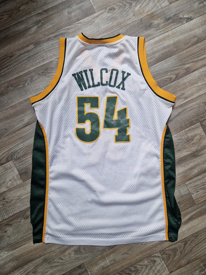 Chris Wilcox Seattle Supersonics Jersey Size Large