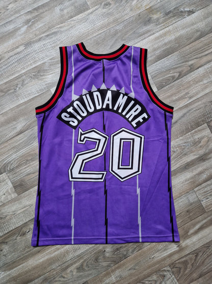 Damon Stoudamire Toronto Raptors Jersey Size Medium