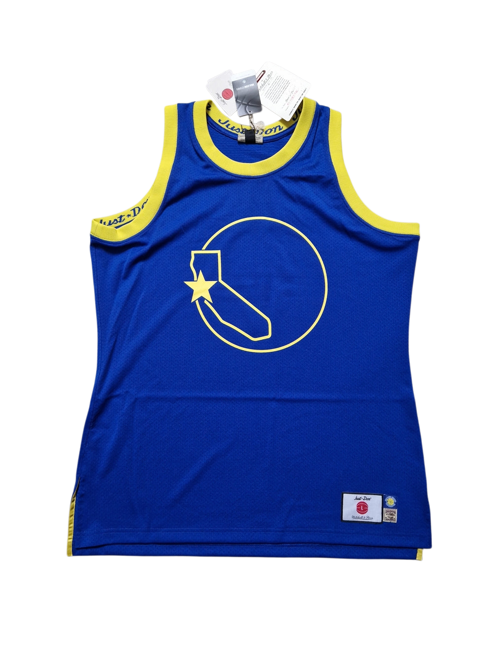 Golden State Warriors Just Don Authentic Jersey Size Large