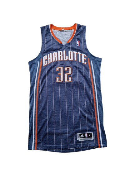 Boris Diaw Authentic Signed Charlotte Bobcats Jersey Size Large