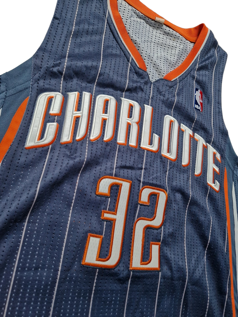 Boris Diaw Authentic Signed Charlotte Bobcats Jersey Size Large