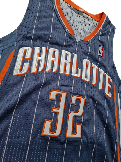 Boris Diaw Authentic Signed Charlotte Bobcats Jersey Size Large