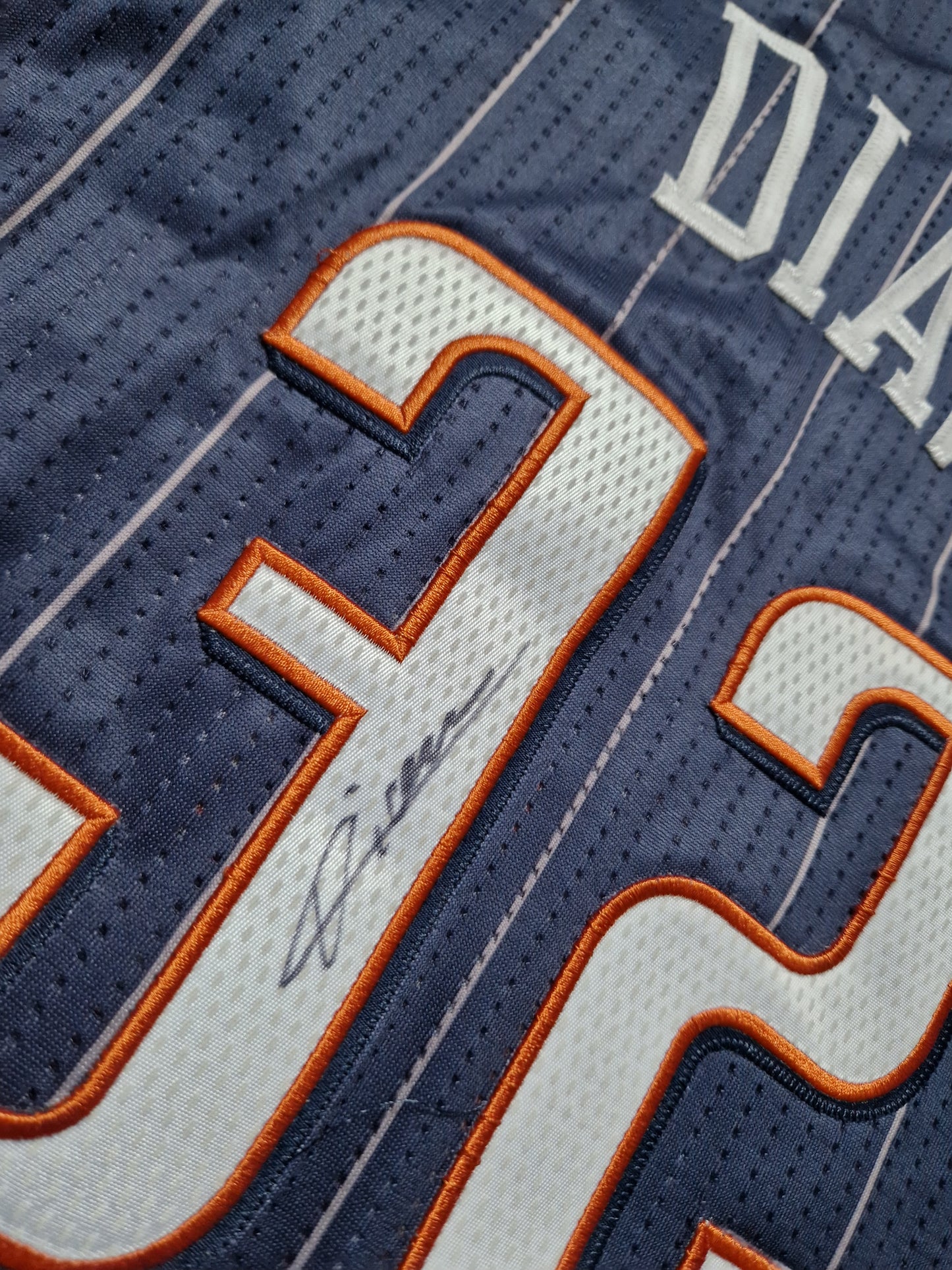 Boris Diaw Authentic Signed Charlotte Bobcats Jersey Size Large