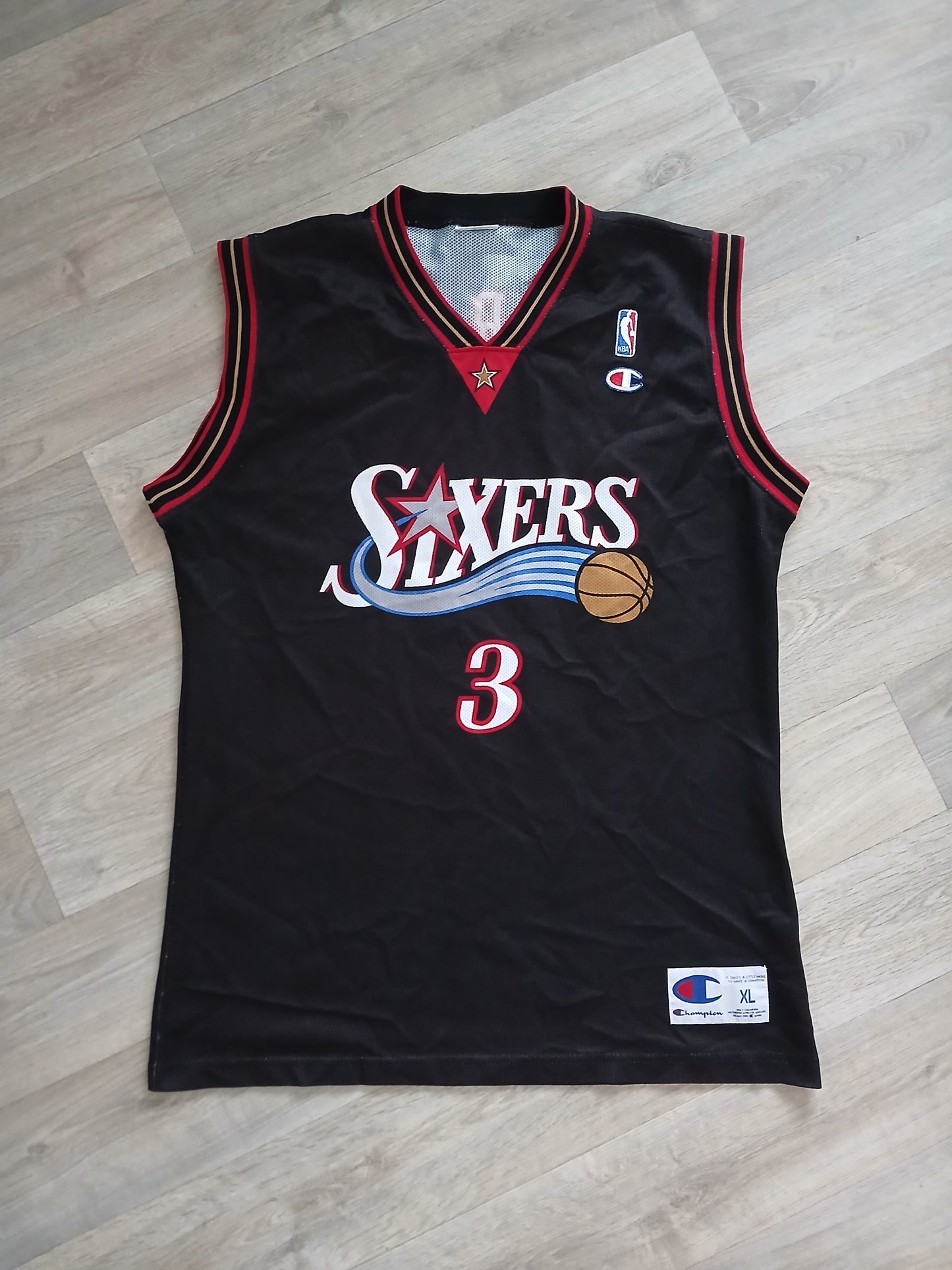 Allen Iverson Philadelphia 76ers Size XL