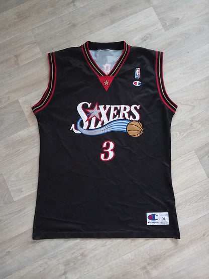 Allen Iverson Philadelphia 76ers Size XL