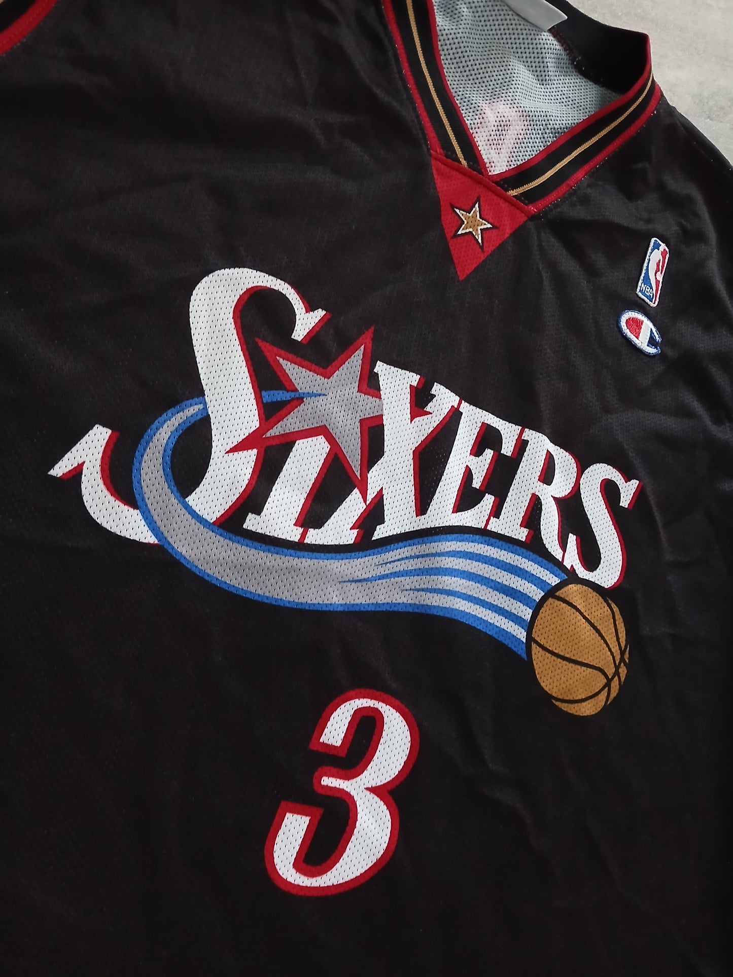 Allen Iverson Philadelphia 76ers Size XL