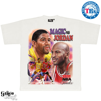 Jordan & Magic Grace Court T-Shirt