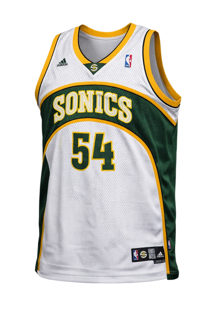 Chris Wilcox Seattle Supersonics Jersey Size Large