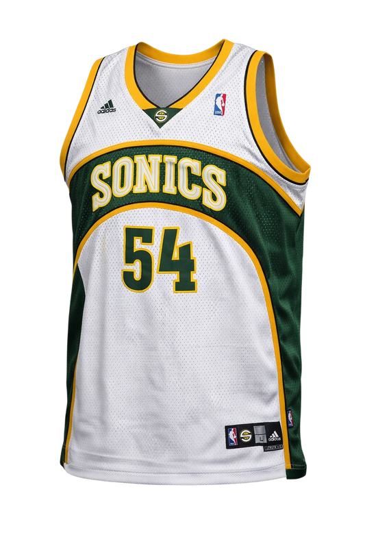 Chris Wilcox Seattle Supersonics Jersey Size Large