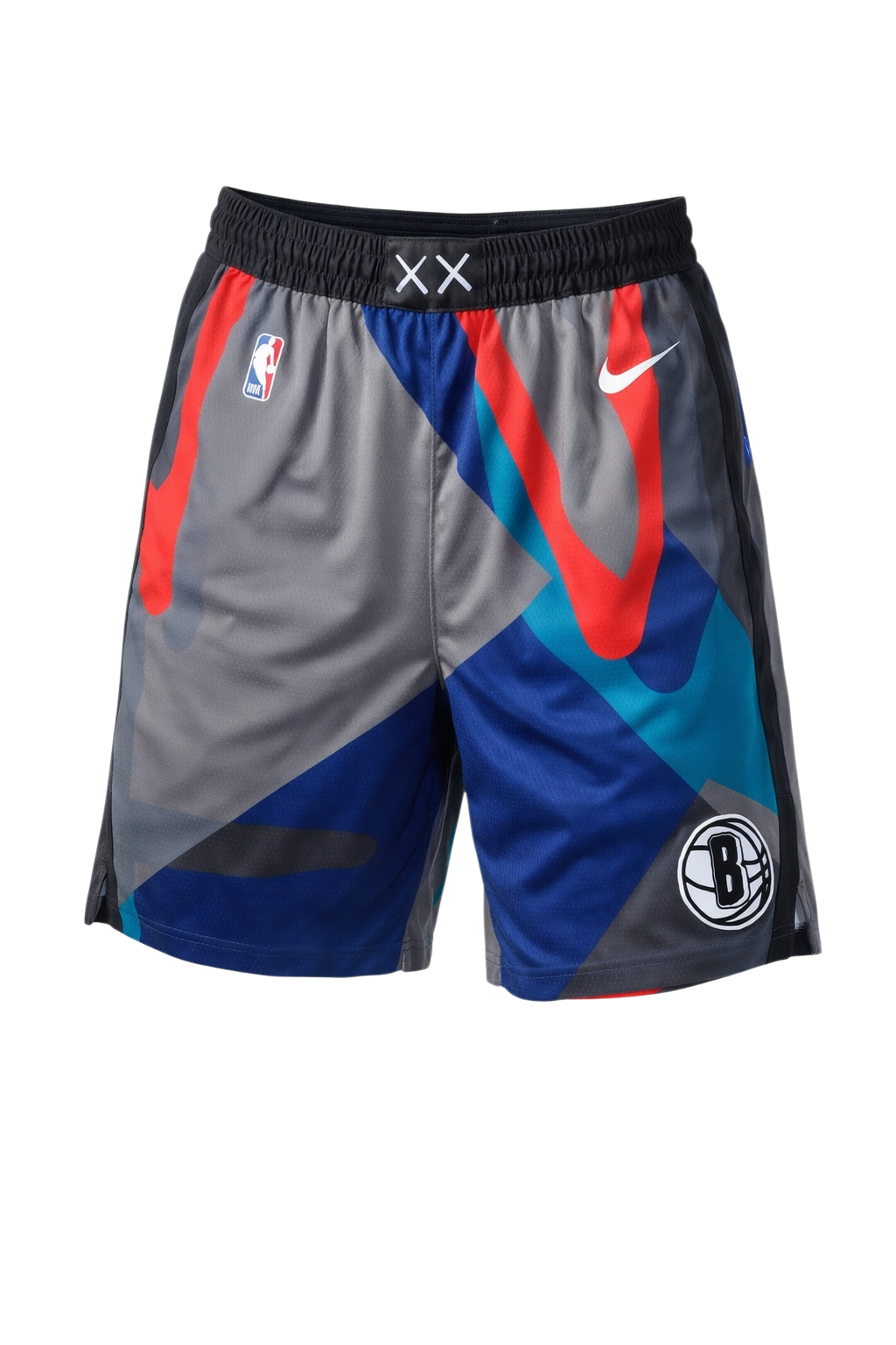 Brooklyn Nets X Kaws Shorts Size Medium