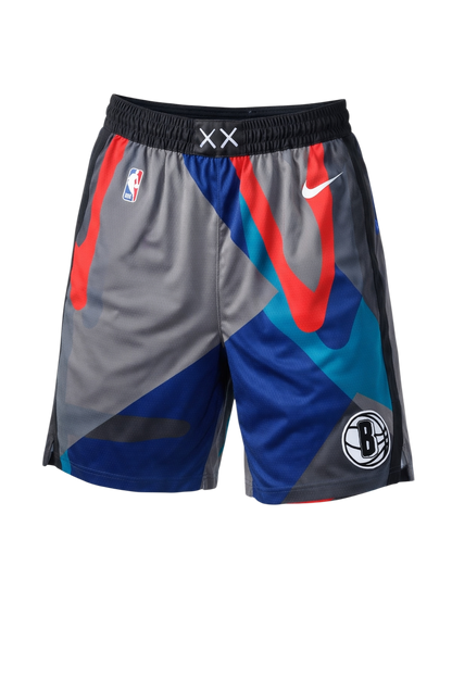 Brooklyn Nets X Kaws Shorts Size Medium