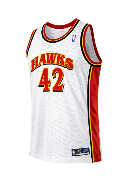Theo Ratliff Signed Authentic Atlanta Hawks Jersey Size XL