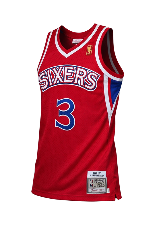 Allen Iverson Authentic Philadelphia 76ers Jersey Size Small