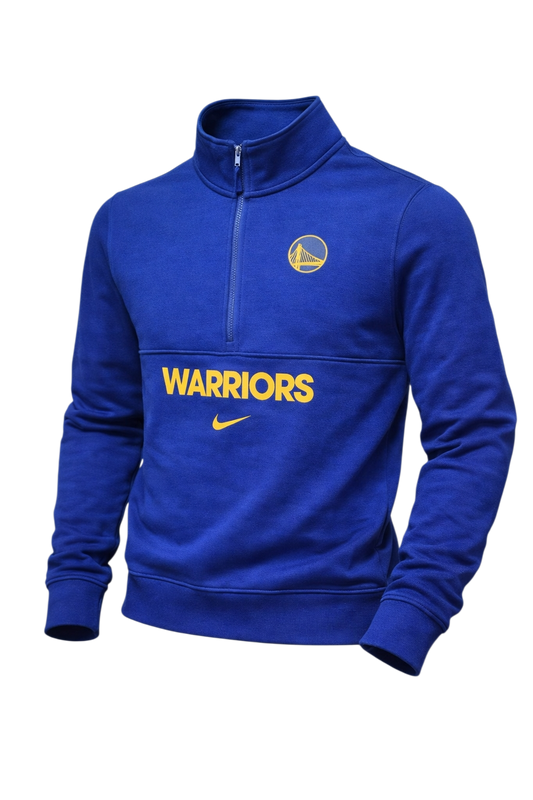 Golden State Warriors Quarter Zip Sweater Size Large