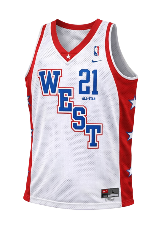 Tim Duncan NBA All Star 2004 Jersey Size Large