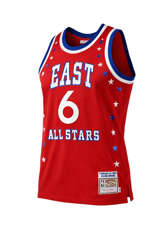 Julius Dr J Erving Authentic NBA All Star 1983 Jersey Size Medium