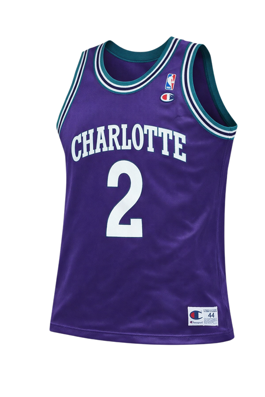 Larry Johnson Charlotte Hornets Jersey Size Large