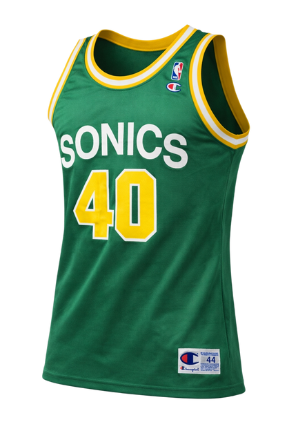 Shawn Kemp Seattle Supersonics Jersey Size Large