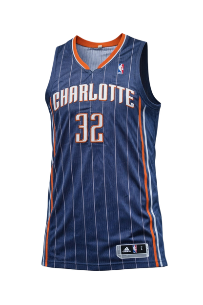 Boris Diaw Authentic Signed Charlotte Bobcats Jersey Size Large