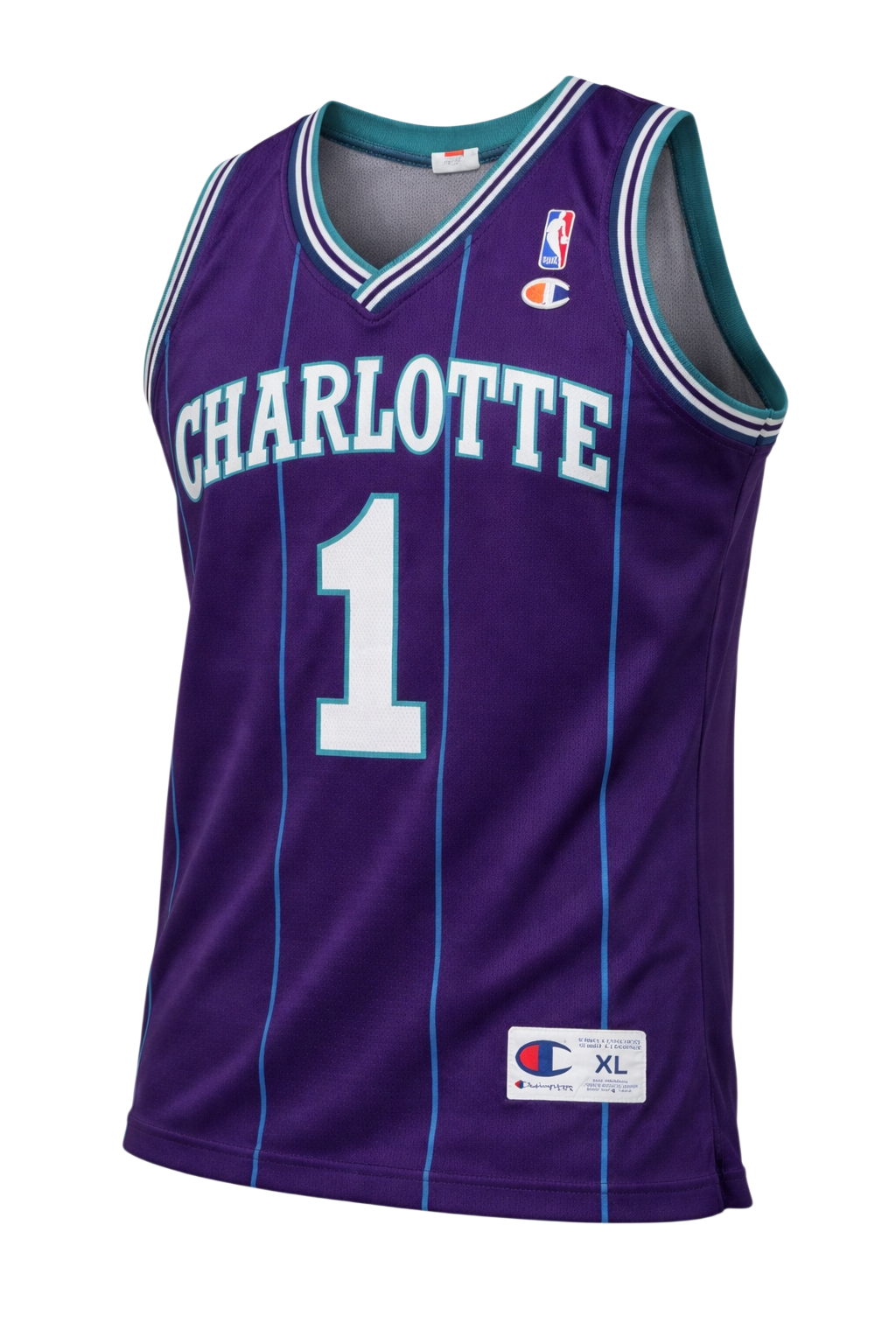 Muggsy Bogues Charlotte Hornets Jersey Size XL