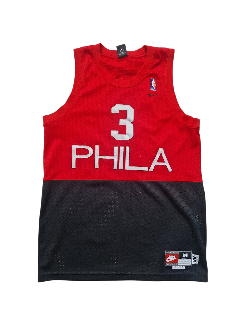 Allen Iverson Philadelphia 76ers Jersey Size Medium