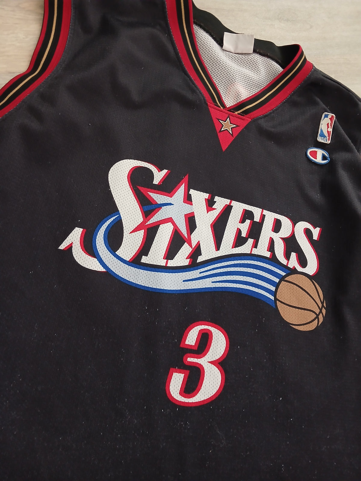 Allen Iverson Philadelphia 76ers Jersey Size XL