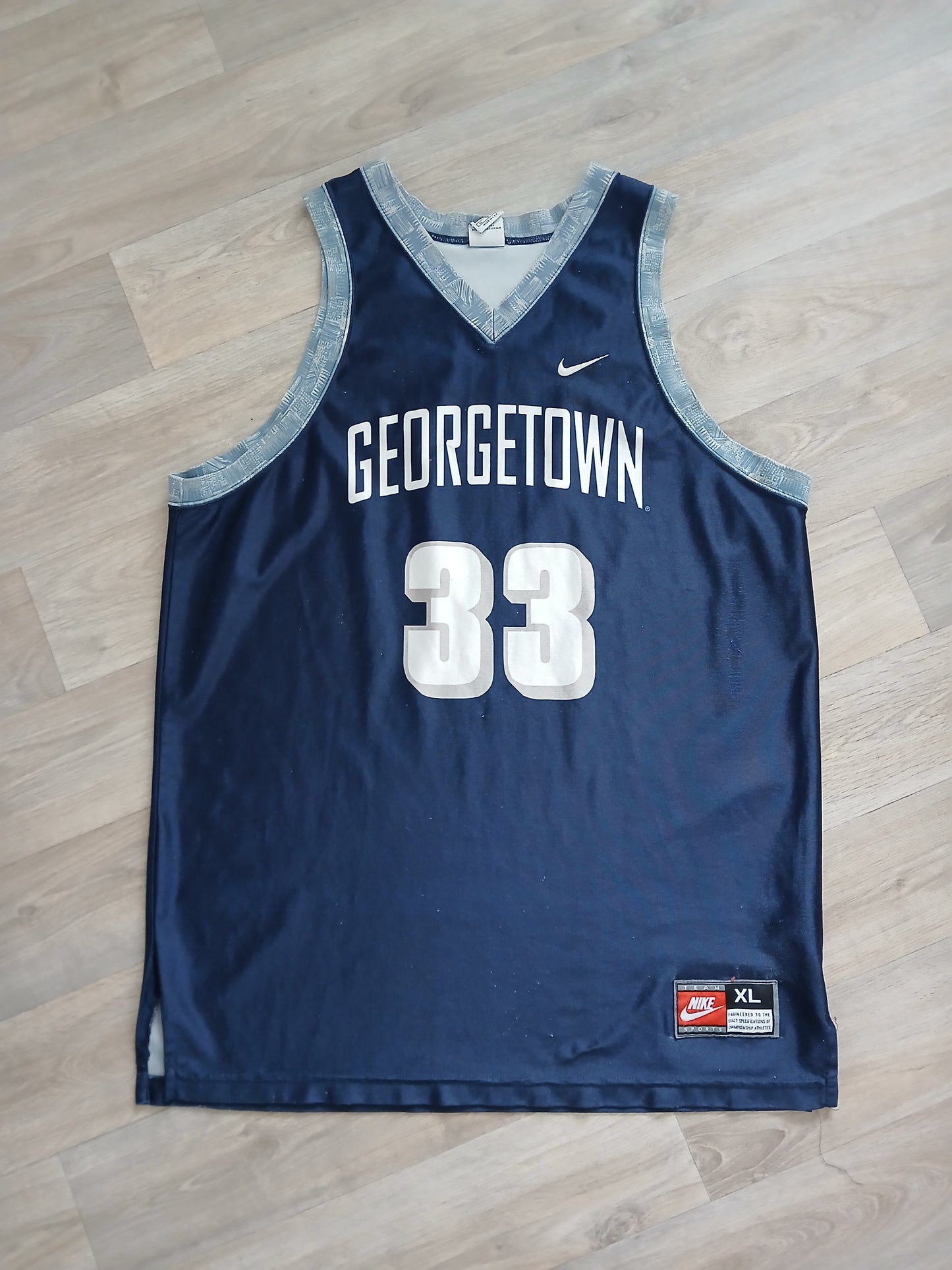 Alonzo Mourning Georgetown Hoyas Jersey Size XL