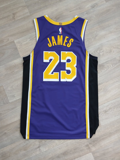 LeBron James Authentic Los Angeles Lakers Jersey Size Medium