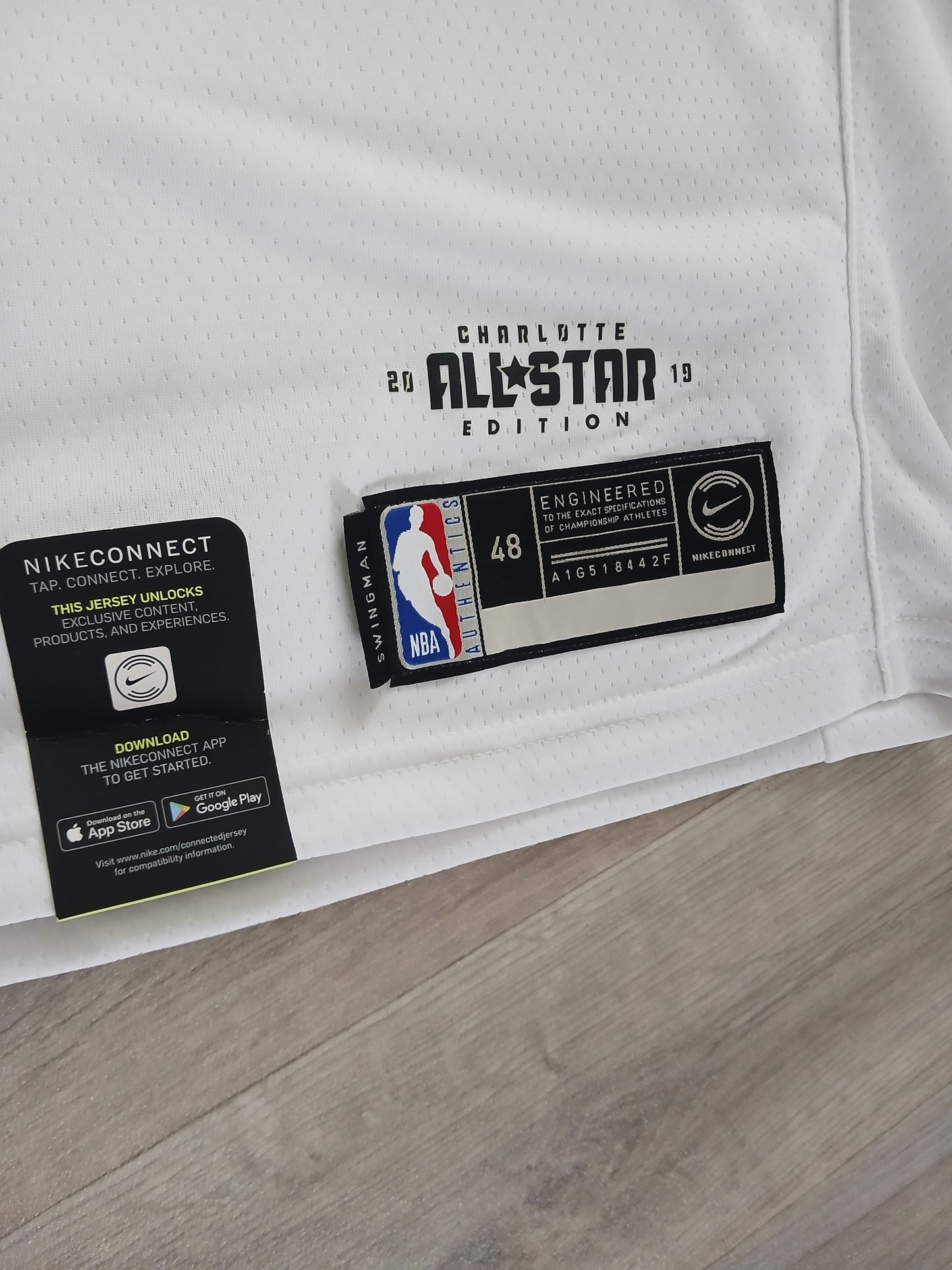 Steph Curry NBA ALL Star 2019 Jersey Size Large