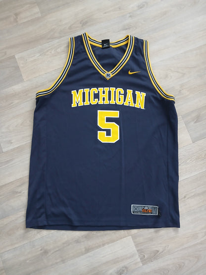 Jalen Rose Michigan Wolverines Jersey Size XL