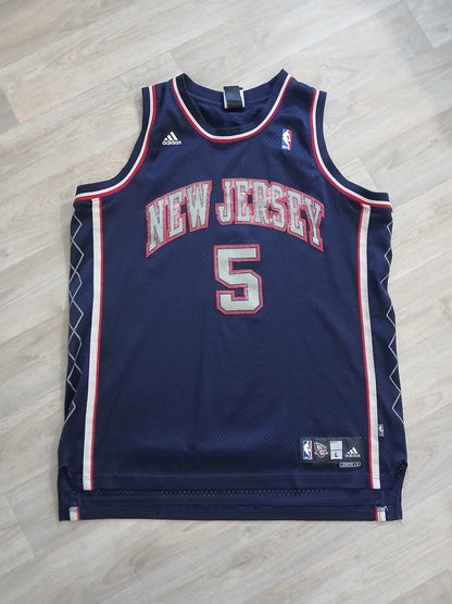 Jason Kidd New Jersey Nets Jersey Size Large