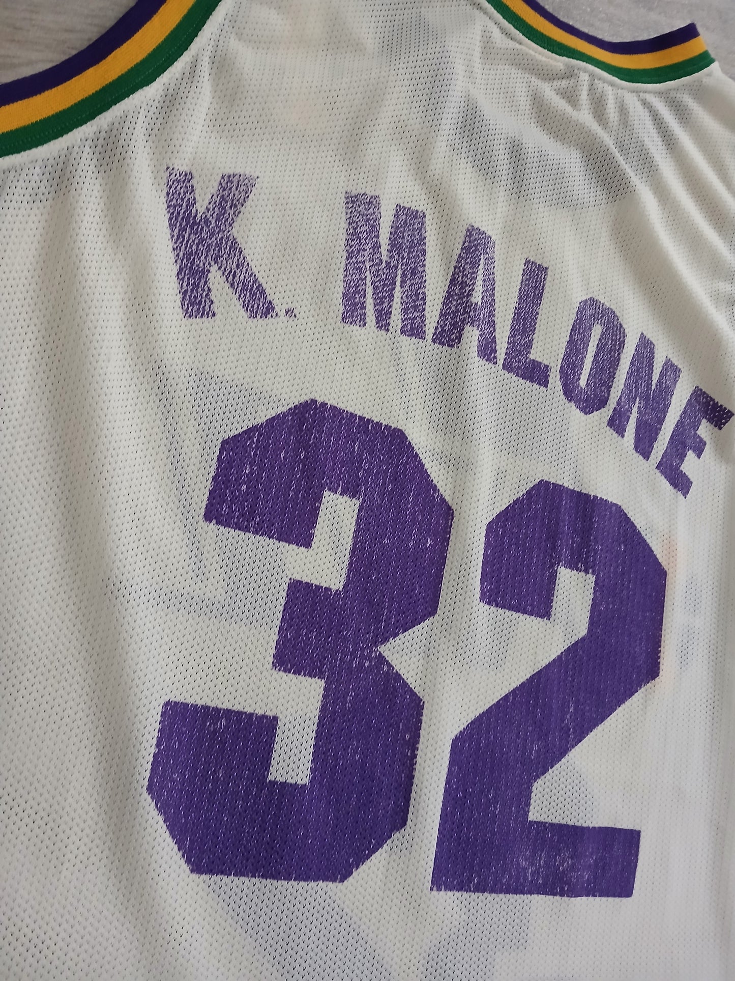 Karl Malone Utaz Jazz Jersey Size XL