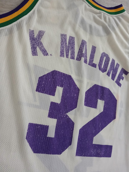 Karl Malone Utaz Jazz Jersey Size XL