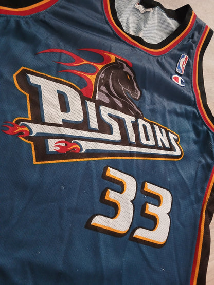 Grant Hill Detroit Pistons Jersey Size Medium