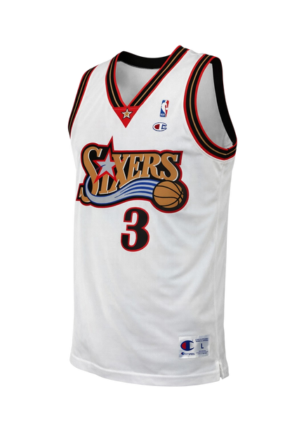 Allen Iverson Philadelphia 76ers Jersey Size Large