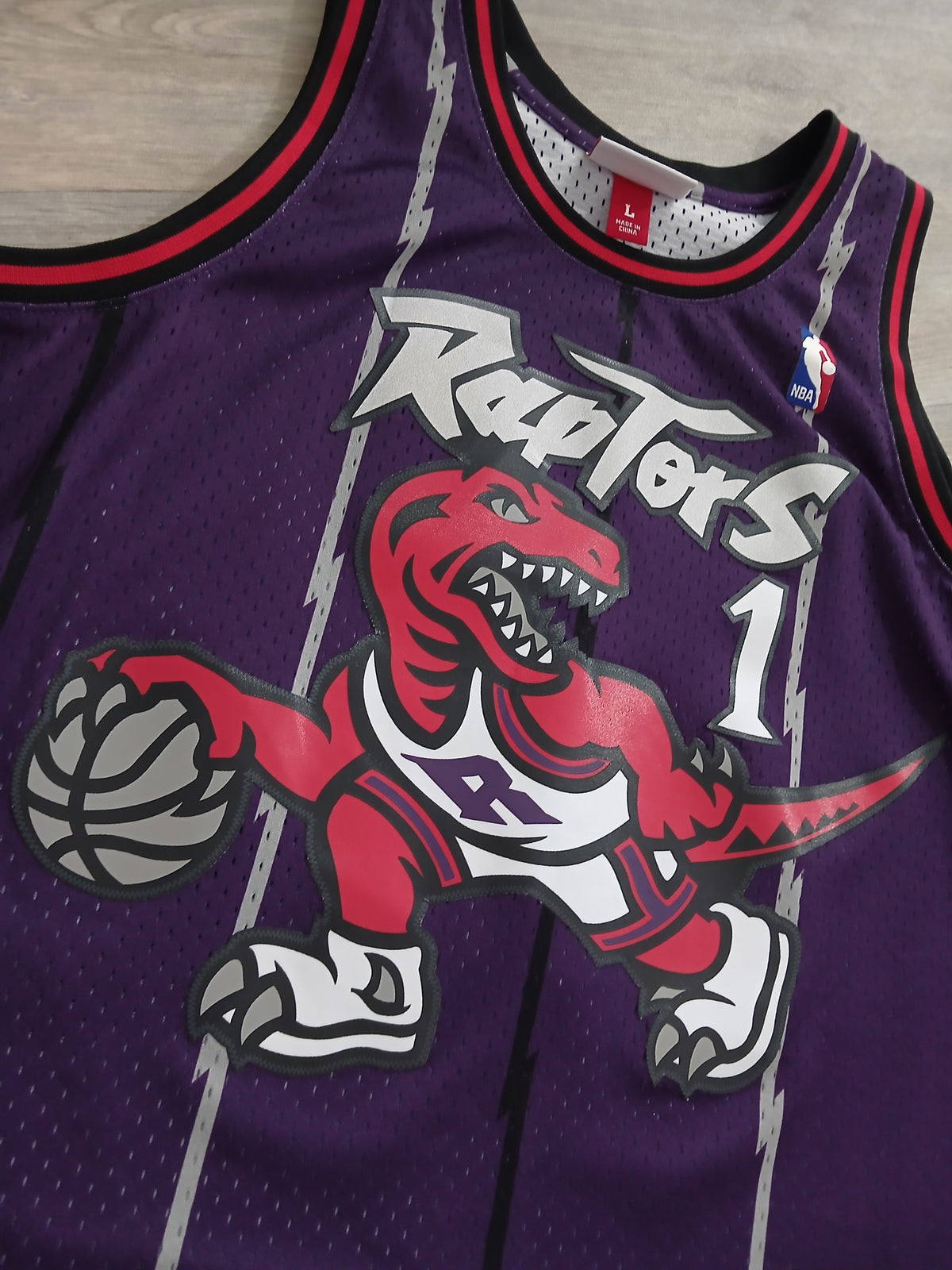 Tracy McGrady Toronto Raptors Jersey Size Large