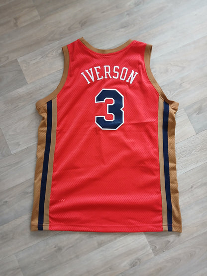 Allen Iverson Philadelphia 76ers Jersey Size XL