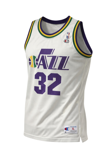 Karl Malone Utaz Jazz Jersey Size XL