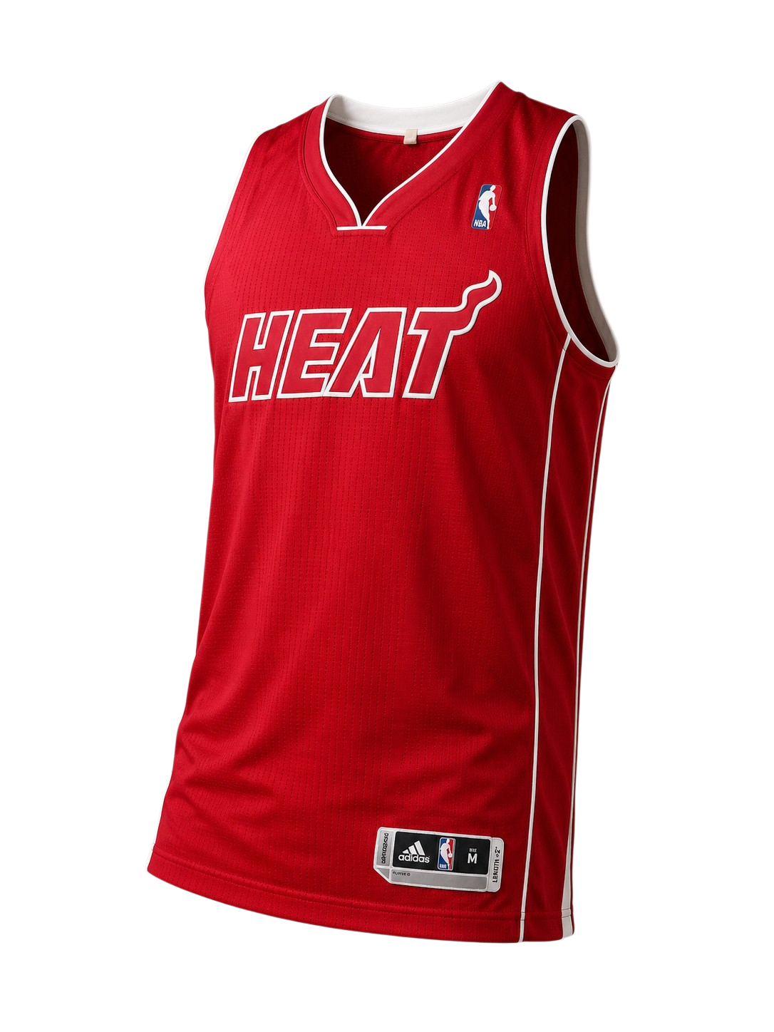 Miami Heat Authentic Blank Jersey Size Medium